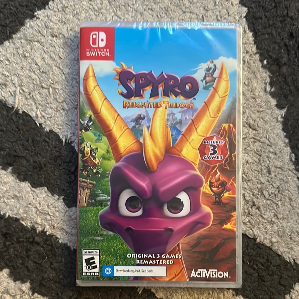 Spyro Reignited Trilogy for Nintendo Switch - NEW